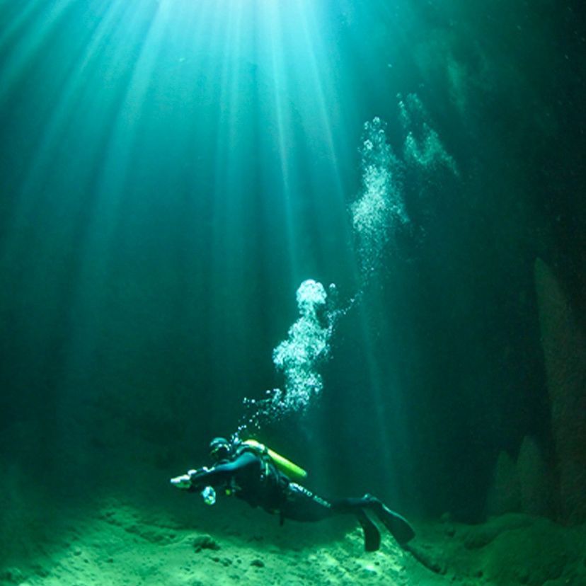 Abismo Anhumas, Rapel + Mergulho Batismo