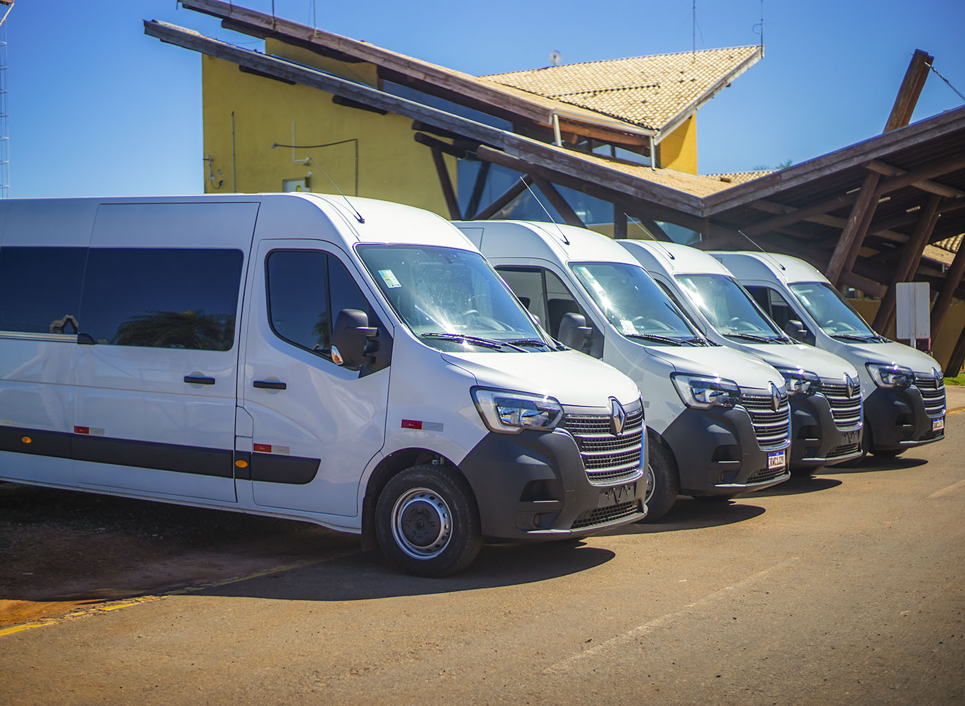 Frota de veículos do transporte coletivo de Bonito/MS