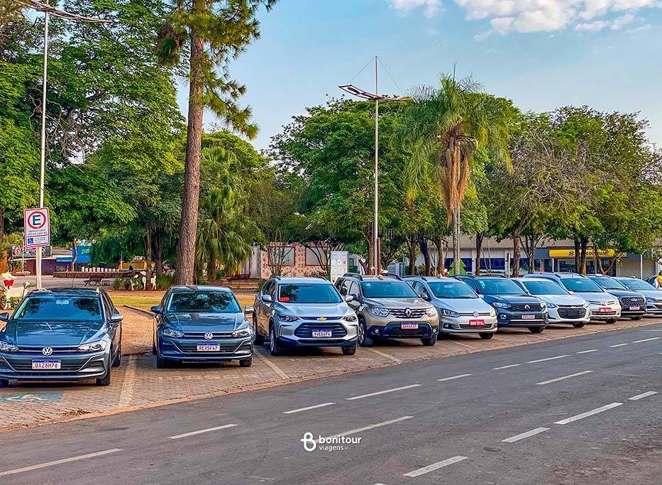 Frota de táxis de Bonito/MS