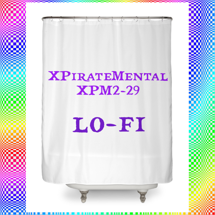 Lo-Fi Shower Curtain XPM2-29