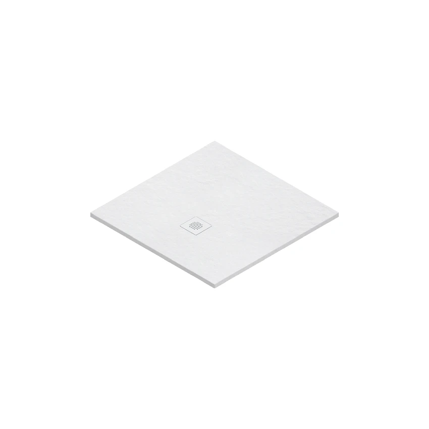 Catalano H3 Solid douchevloer 100x100cm Solidtech antislip - mat wit