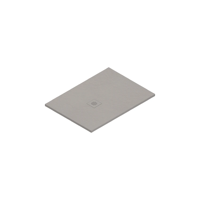 Catalano H3 Solid douchevloer 110x80cm Solidtech antislip - mat tortora