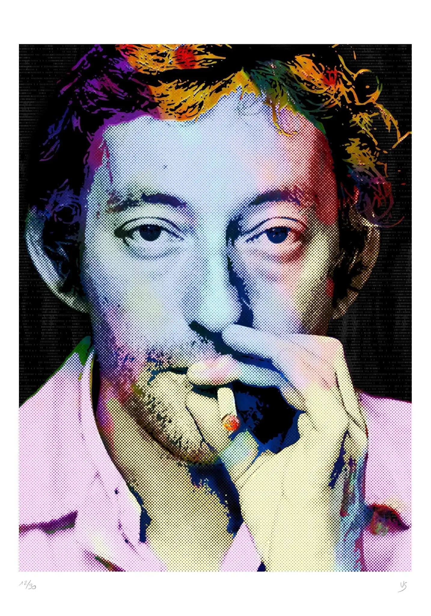 VINCENT SABATIER, Gainsbourg 1, Work On Paper