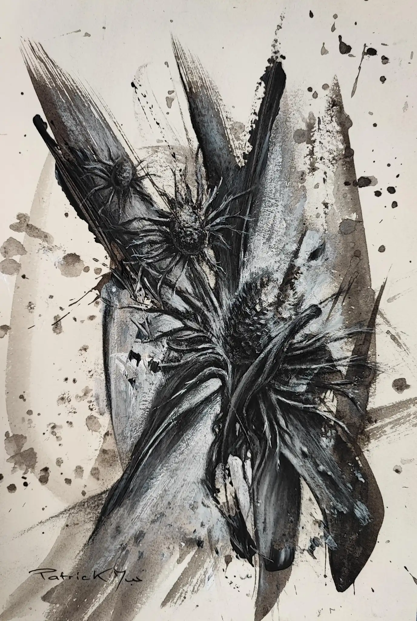 Patrick Martin , végétal lyrique 01, Work On Paper