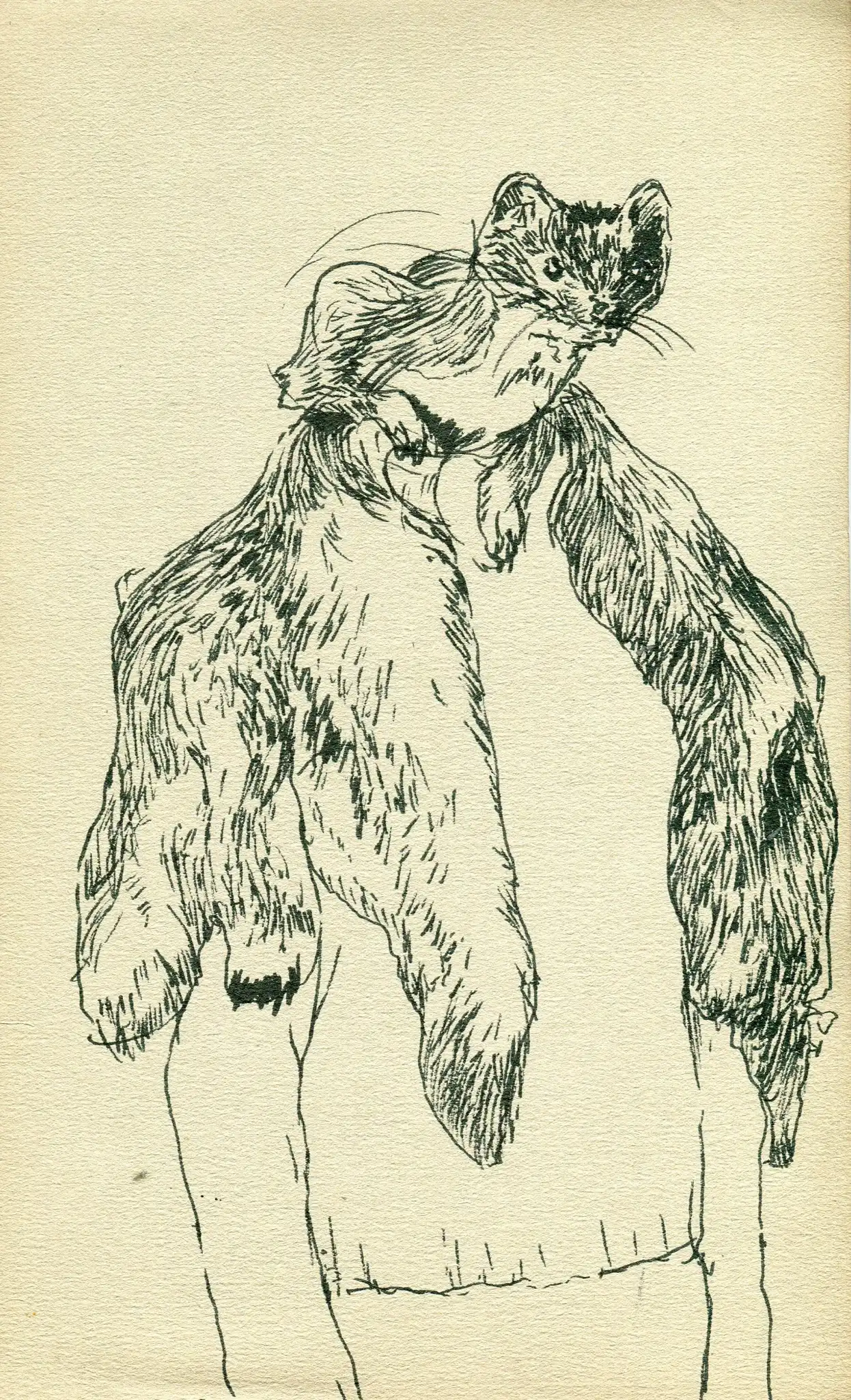 Tereza LOCHMANN, La peau des bête, Work On Paper