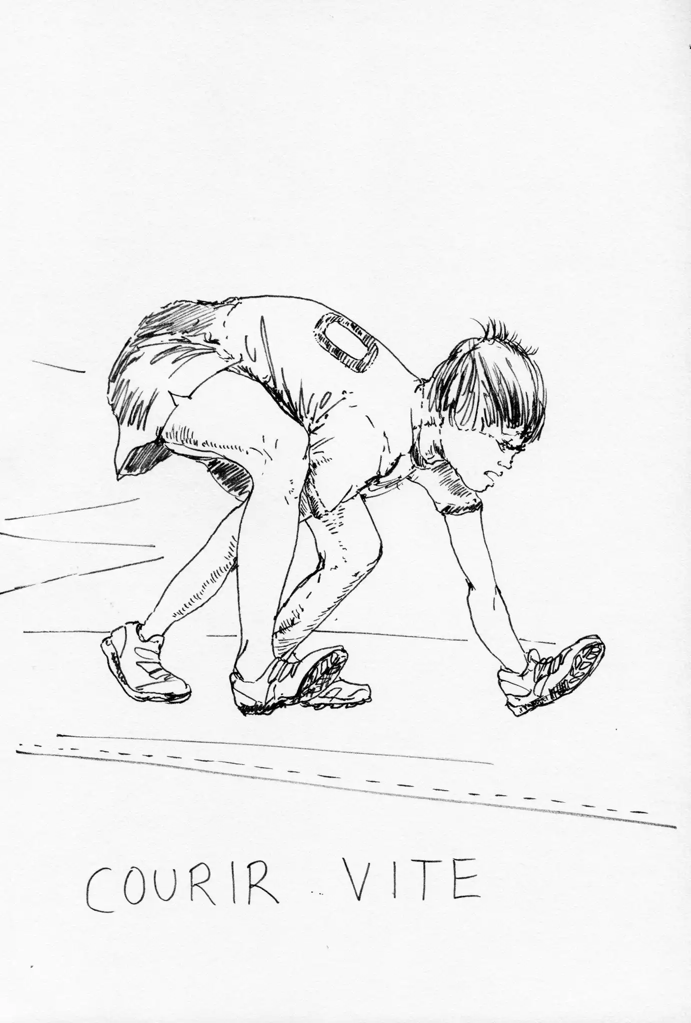 Tereza LOCHMANN, La condition équine - courir vite, Work On Paper