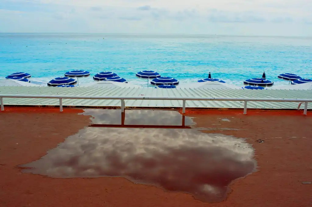 Jean Robert FRANCO, Reflet, Promenade des Anglais, Photography