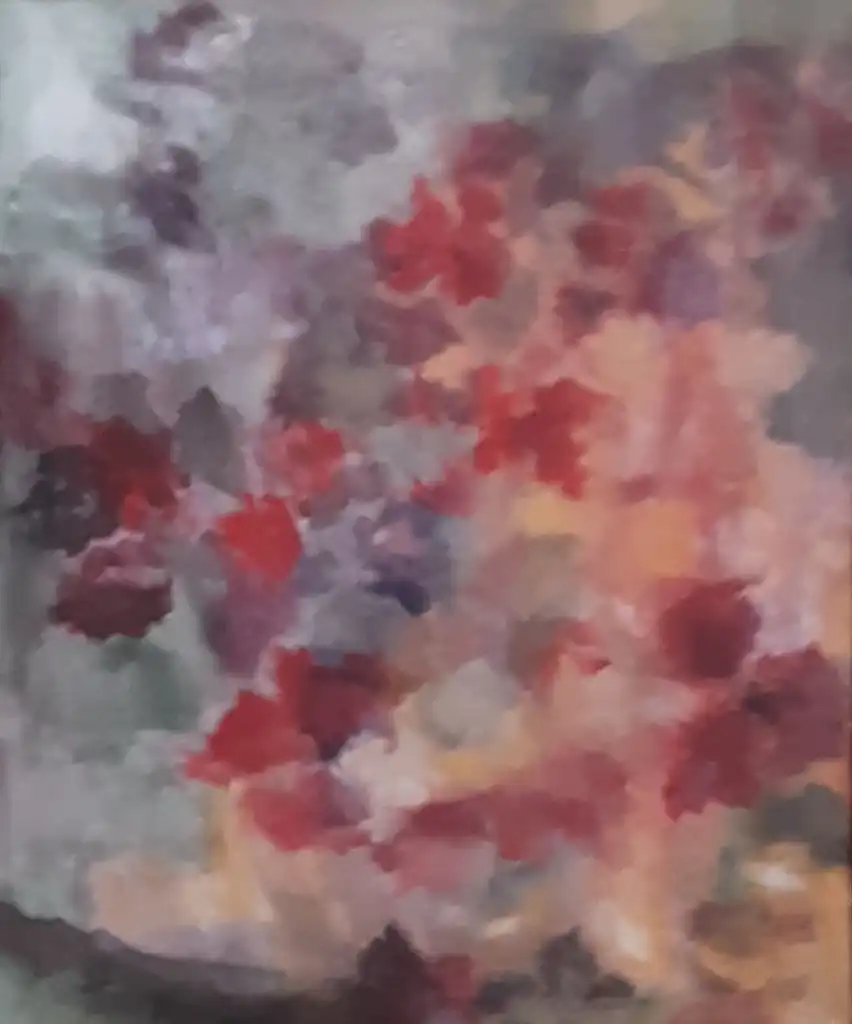 Anais , Vignes en automne, Painting