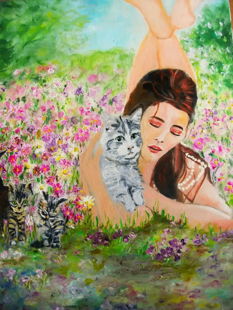 Véronique AUFRERE, Tendresse, Painting