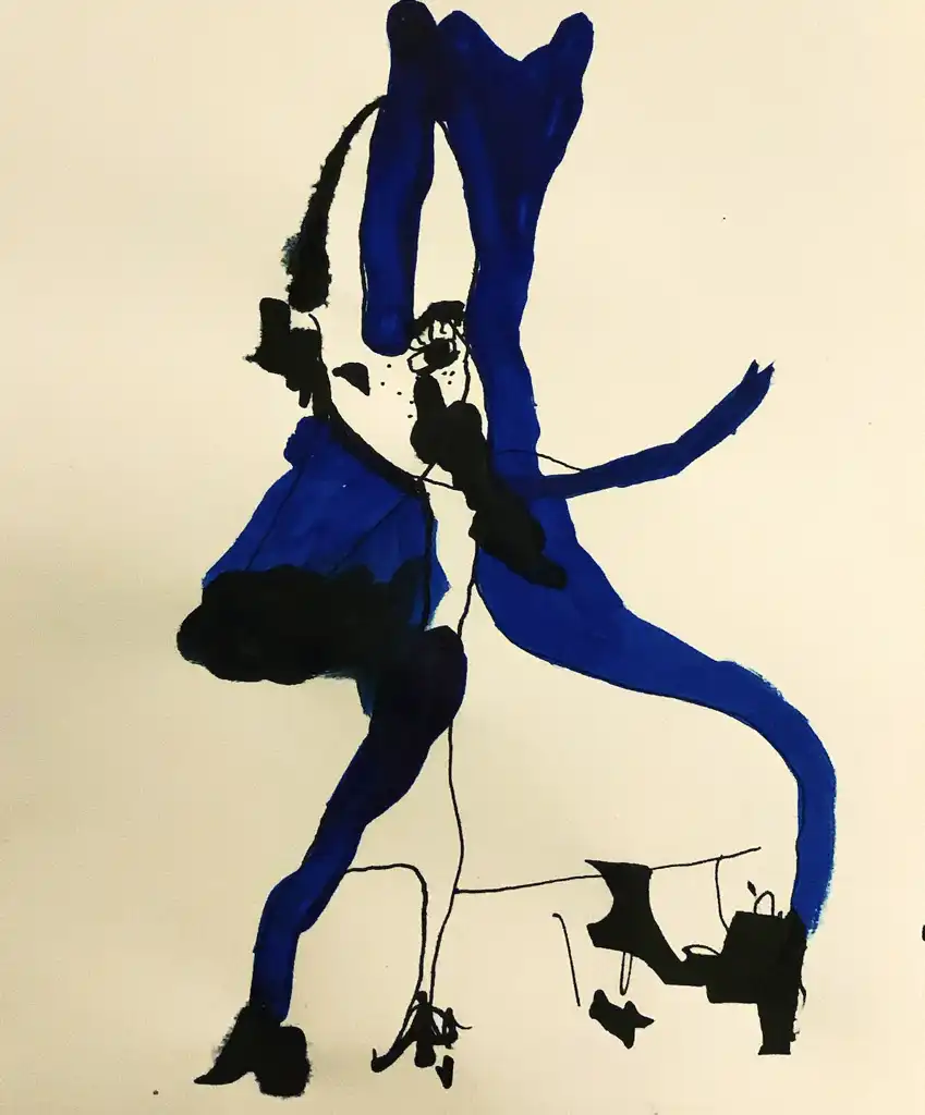 Laetitia SK, Le cheval et Elle, Work On Paper