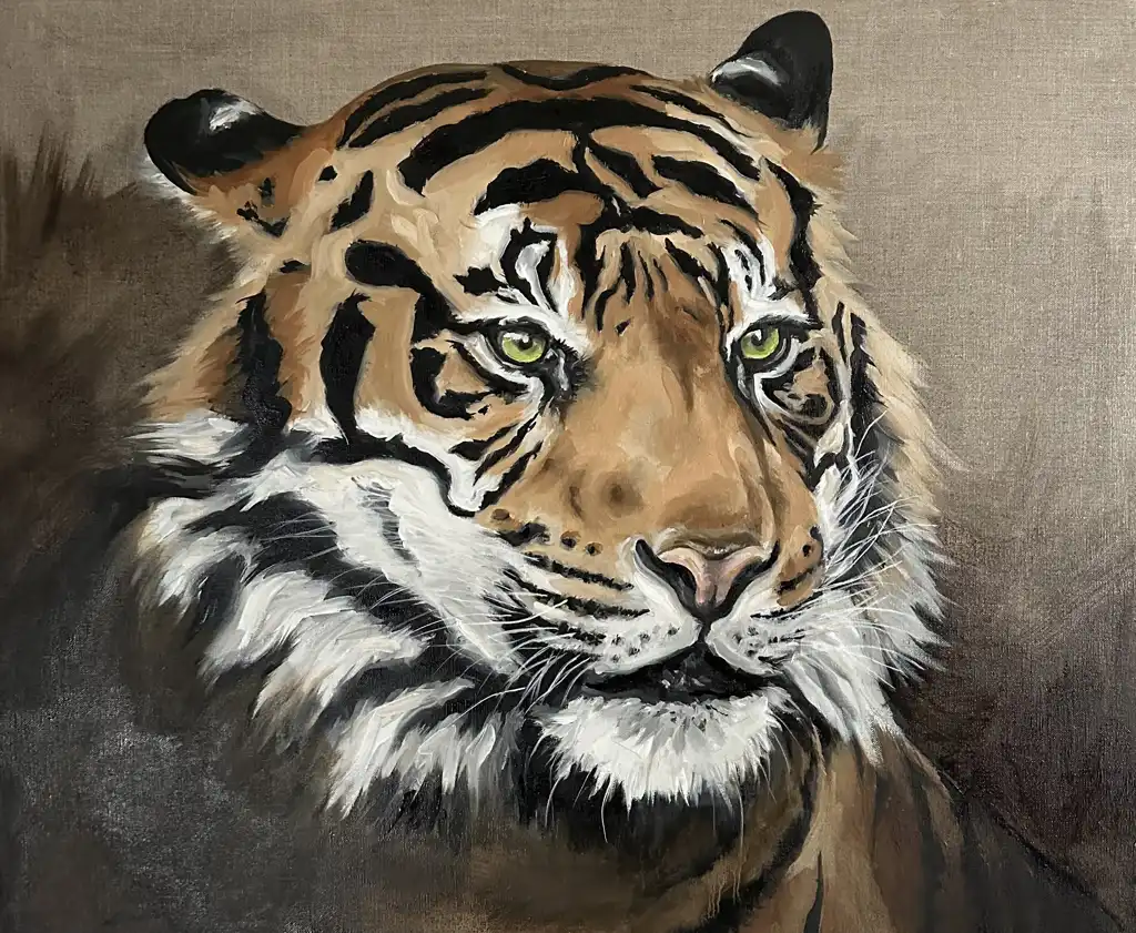 Vero BLAISE, TIGRE, Painting