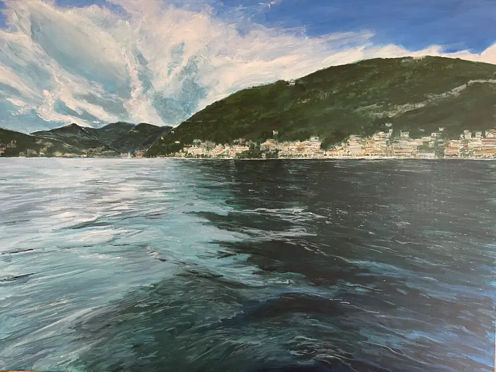 Rein-Jan PRINS, Lago di Como, Painting