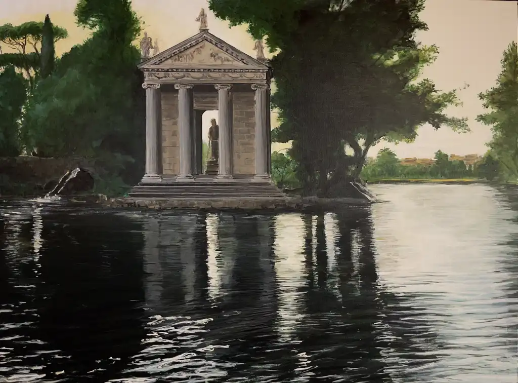 Rein-Jan PRINS, Temple, Painting