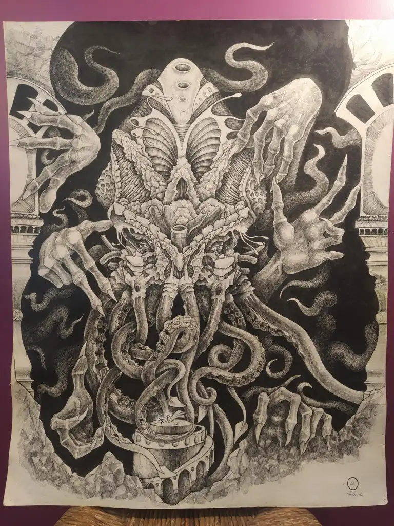 Ordinaire, Cthulhu.1, Painting