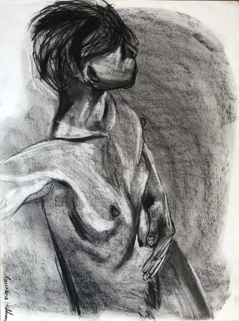 Laurène HILLION, La Sensualité, Work On Paper