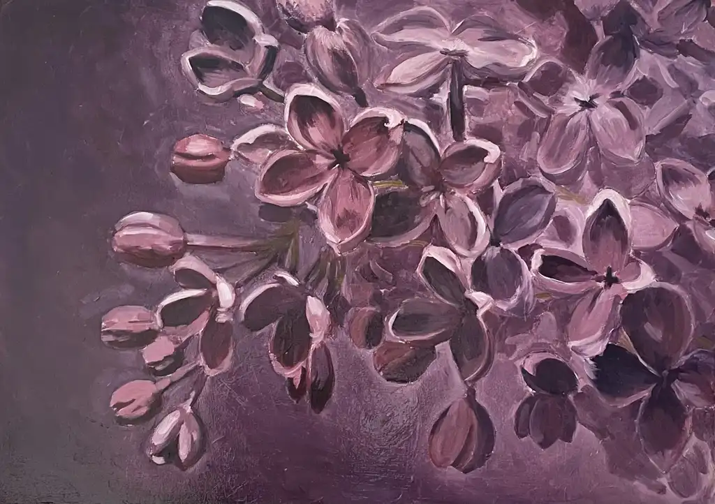 Anne VERVOORT, Lilas, Painting