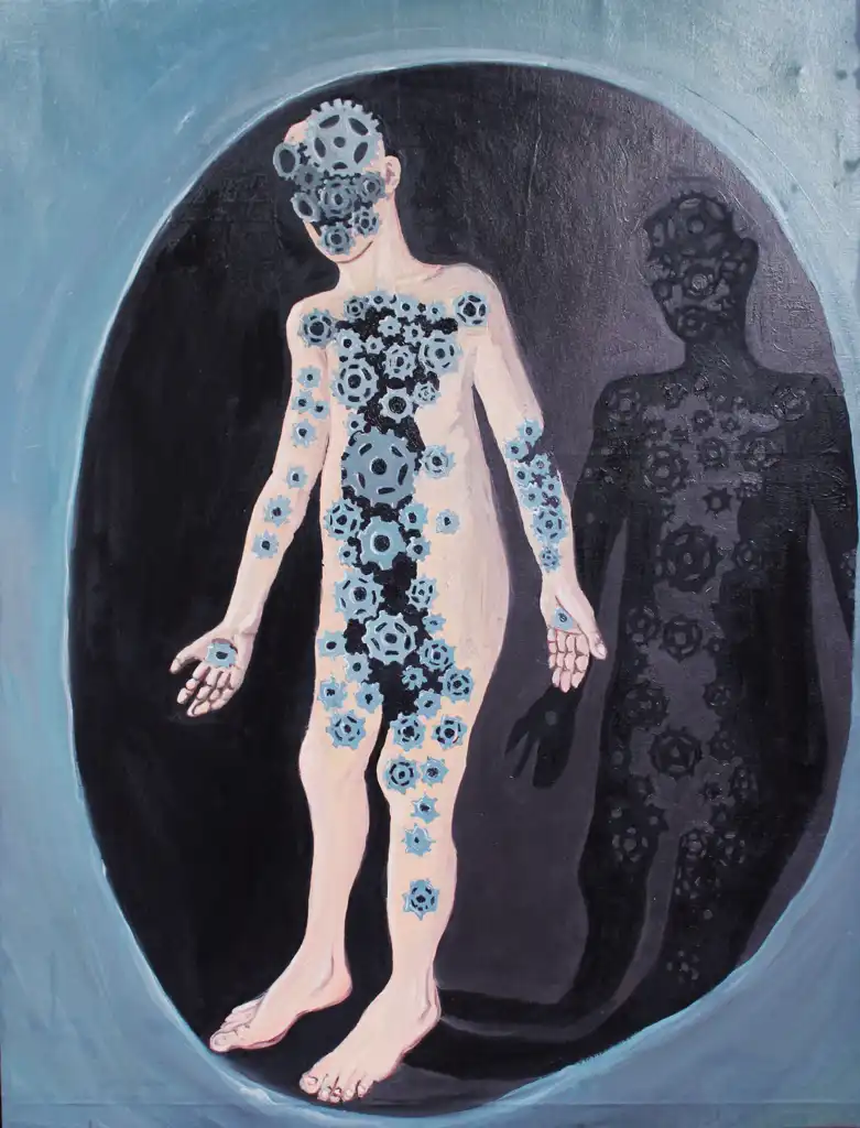 Alice GOUDON, Cyborganique , Painting