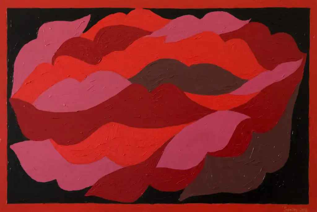 Sophie ONG, Lips, Painting