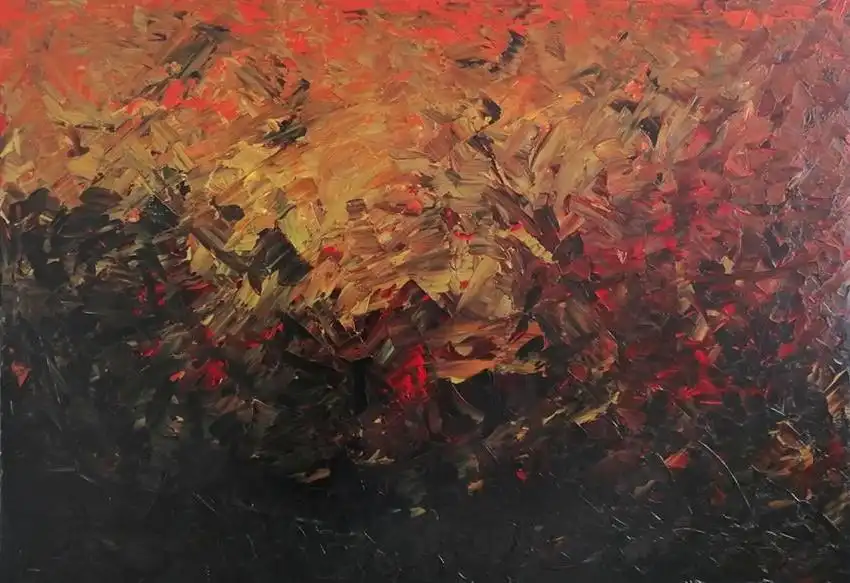 THIME, VOLCANO #1/ FUSION, Painting