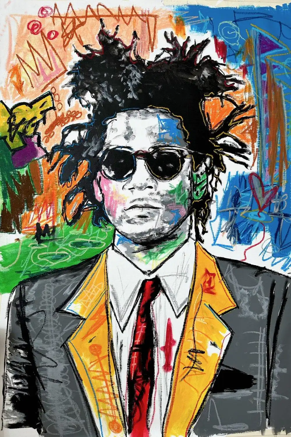 ZOULLIART, BASQUIAT, Painting