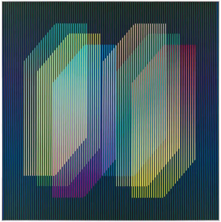 Carlos CRUZ-DIEZ, Couleur additive , Painting