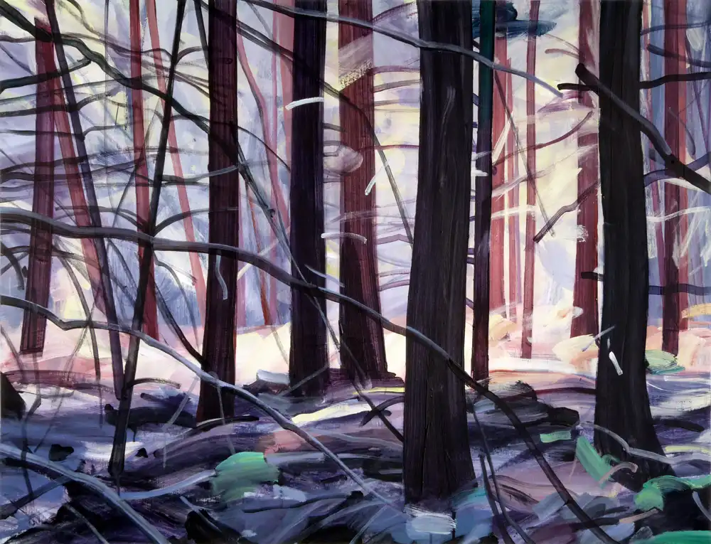 Olivier MOREL, Forêt 43, Painting