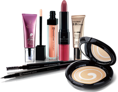 Assorted Cosmetic Set – Makeup Essentials with Brushes, Mirror & Pouch