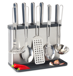 Wooden Kitchen Utensil Set – Knife, Spatula & Spoon Essentials