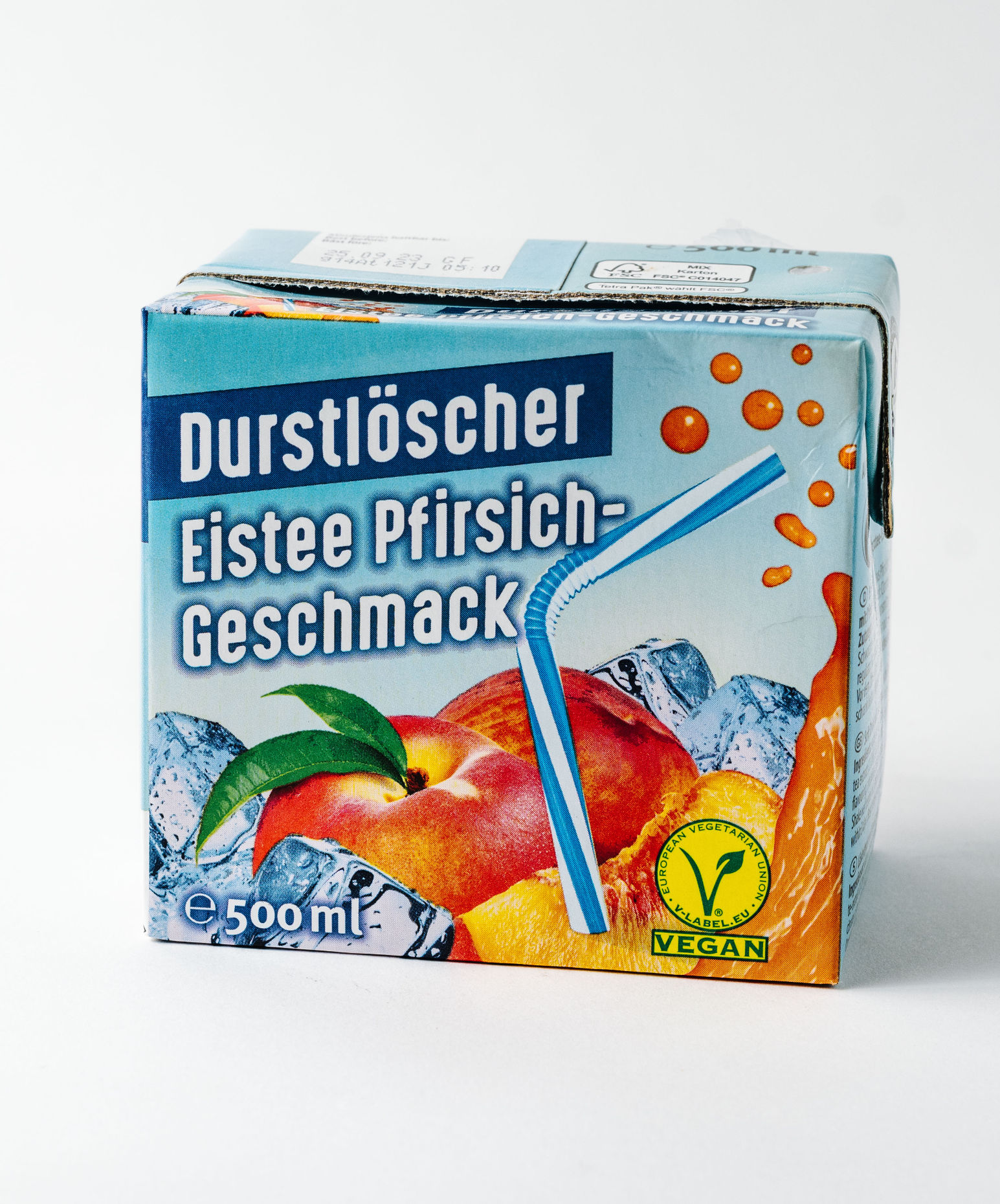 Durstlöscher Eistee Pfirsich