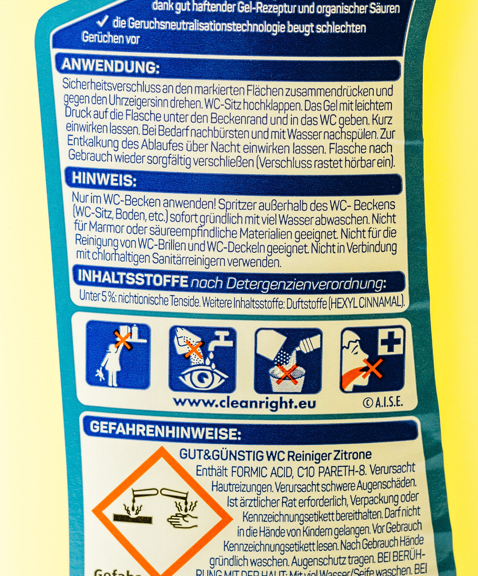 Gut & Günstig Bathroom Cleaner