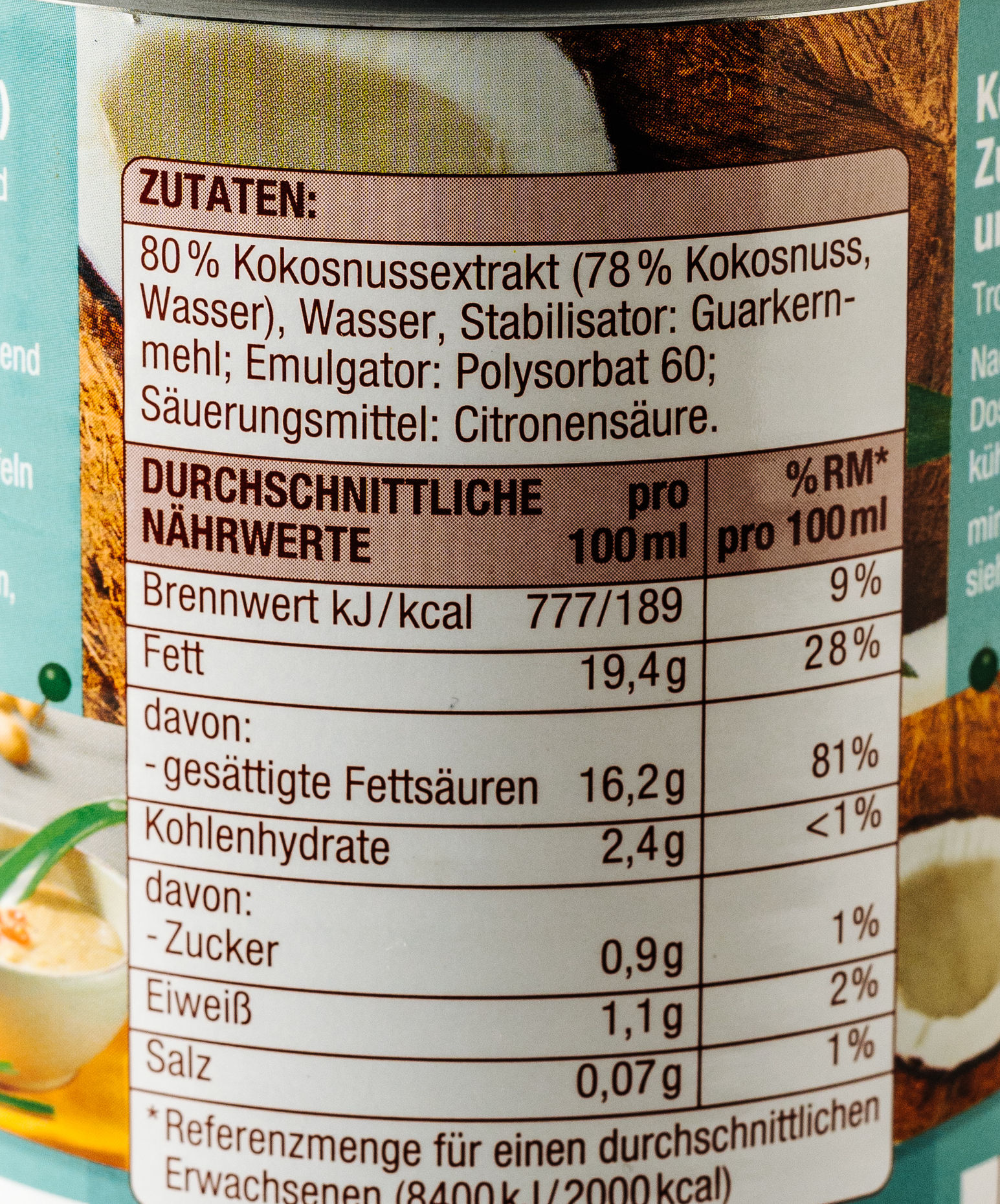 Gut & Günstig Coconut Milk