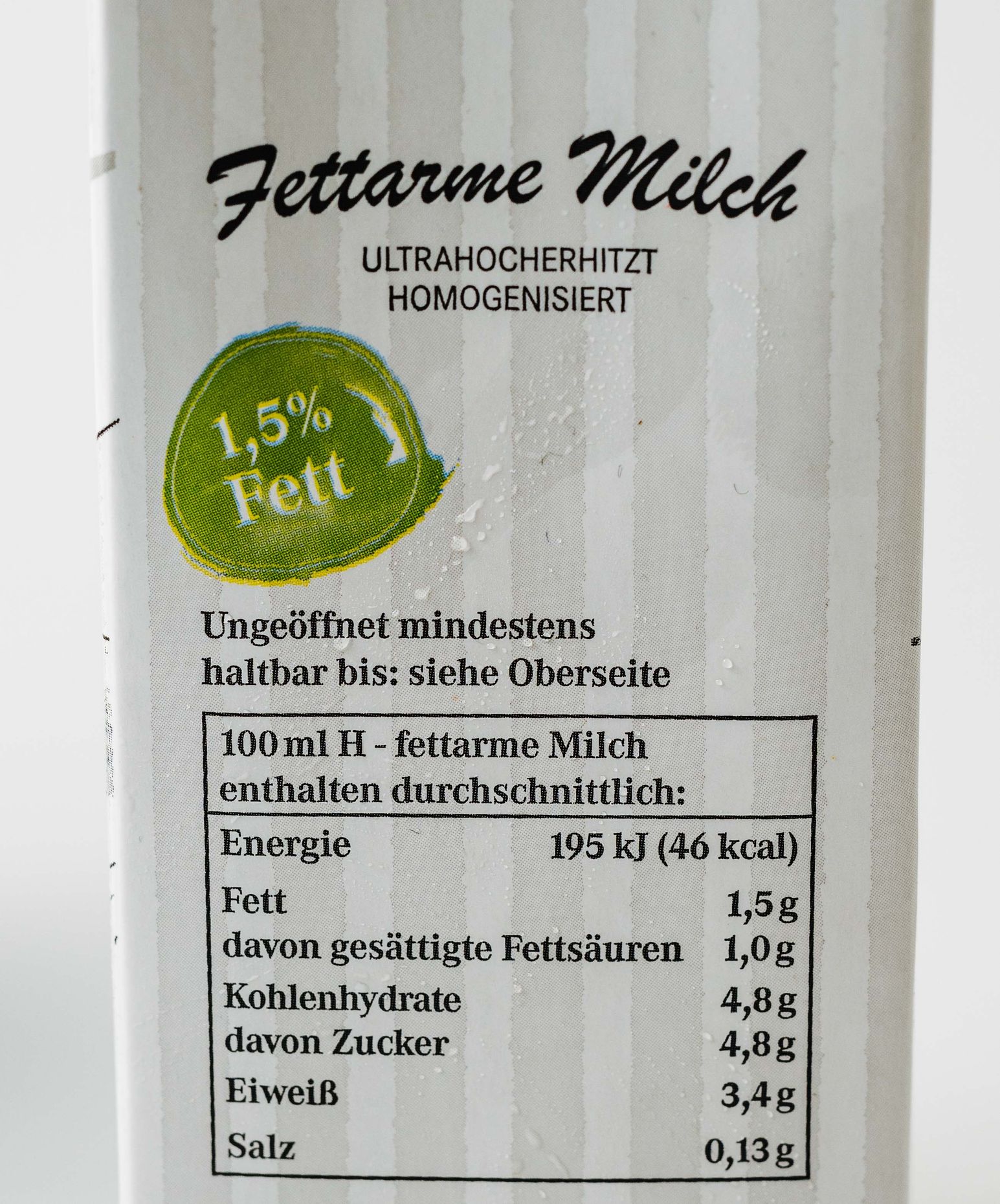 Weidenfrische Low-Fat Milk UHT 1.5%