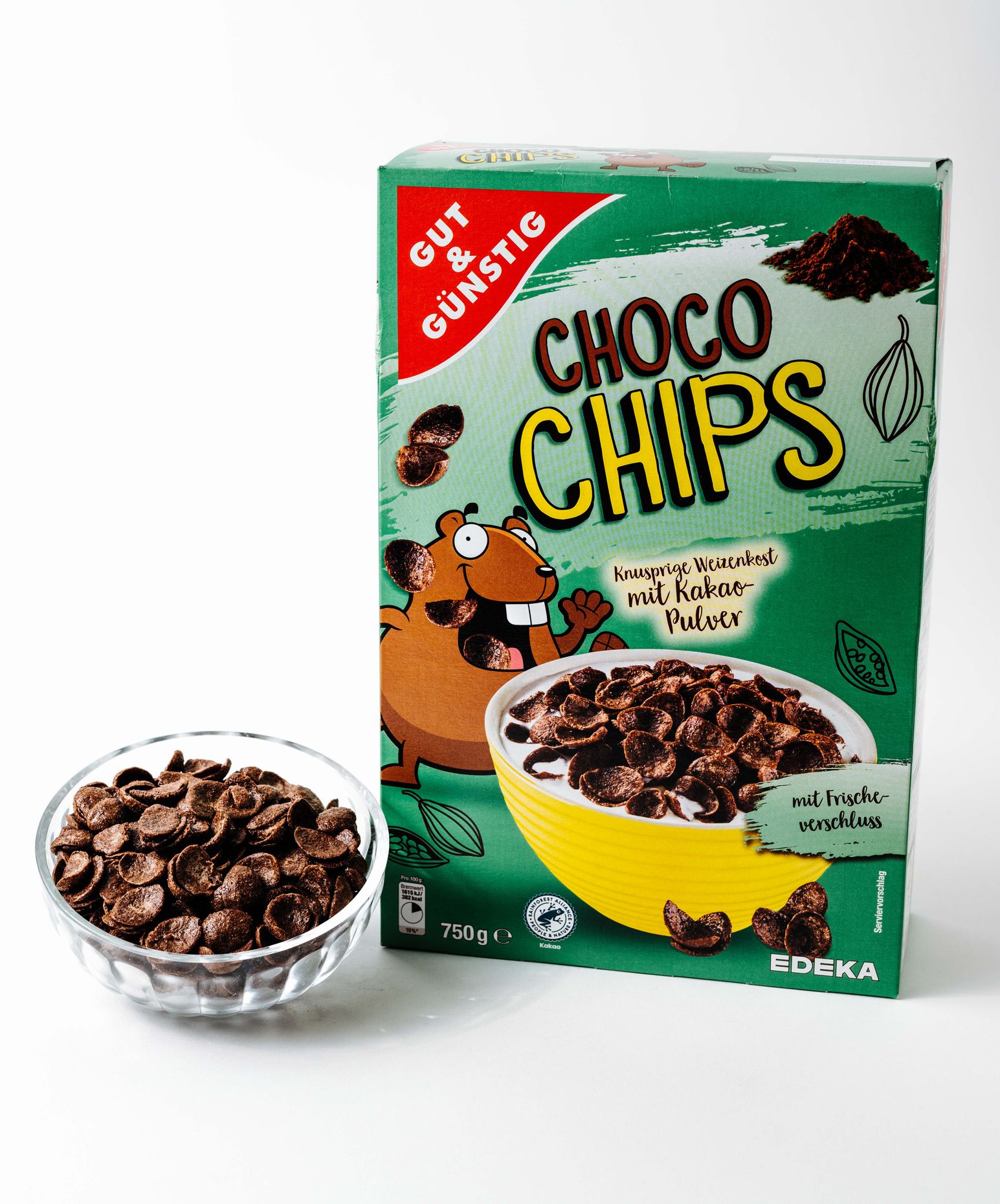 Gut & Günstig Frühstücksflocken Choco Chips