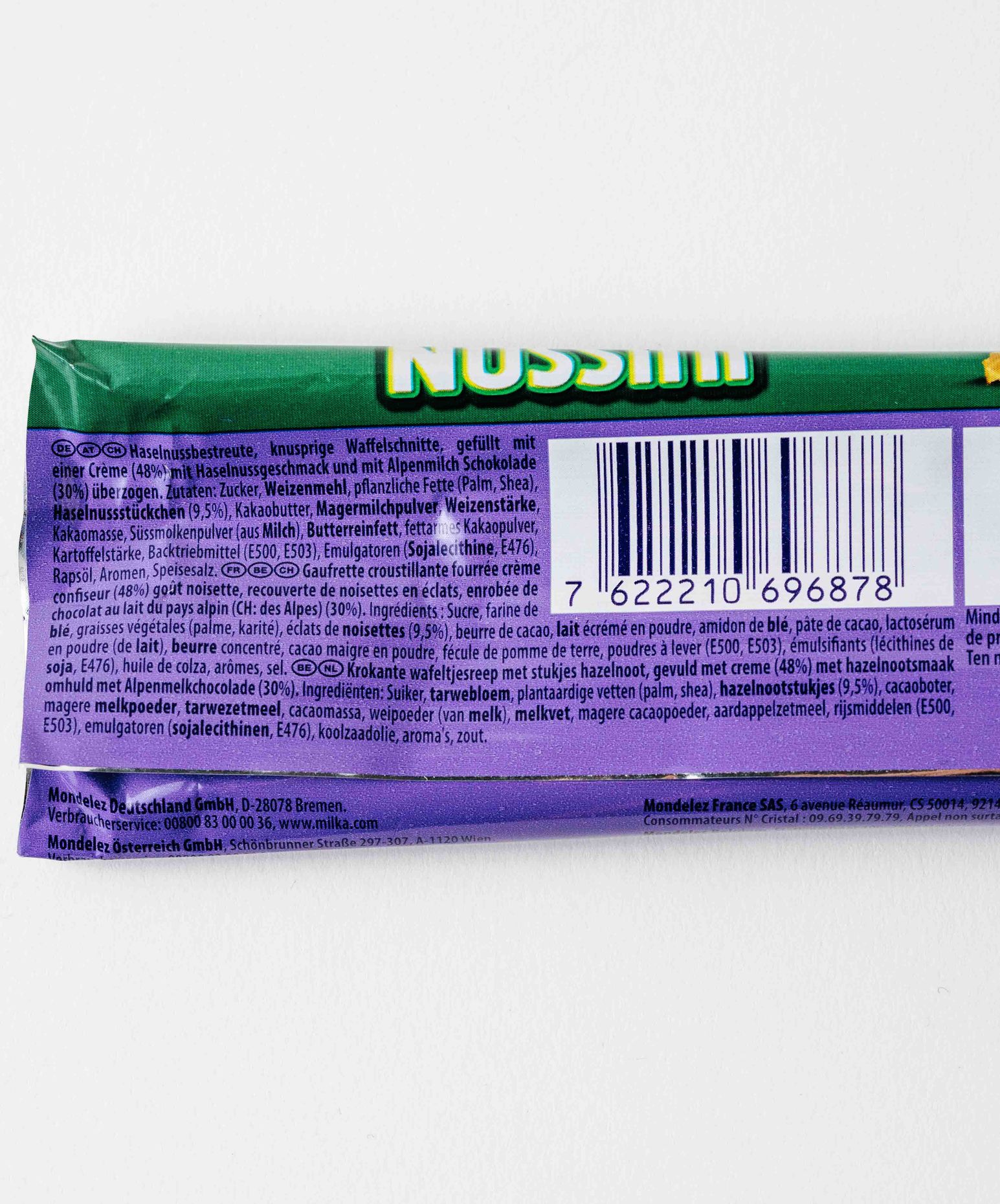 Milka Nussini gofret