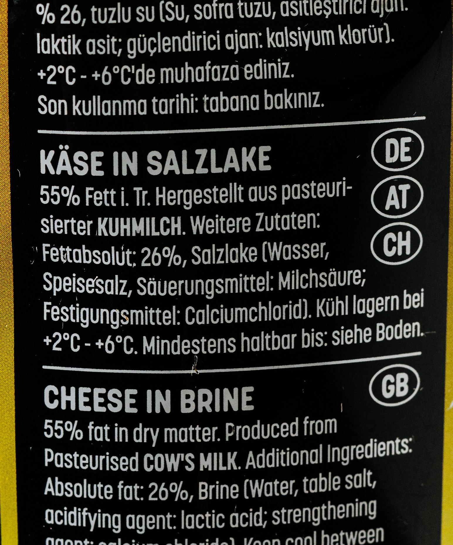 Marmara Weißkäse 55 %