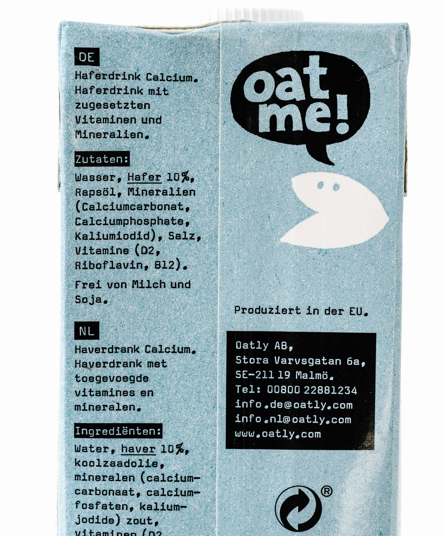 Oatly Plant Based Calcium Milk