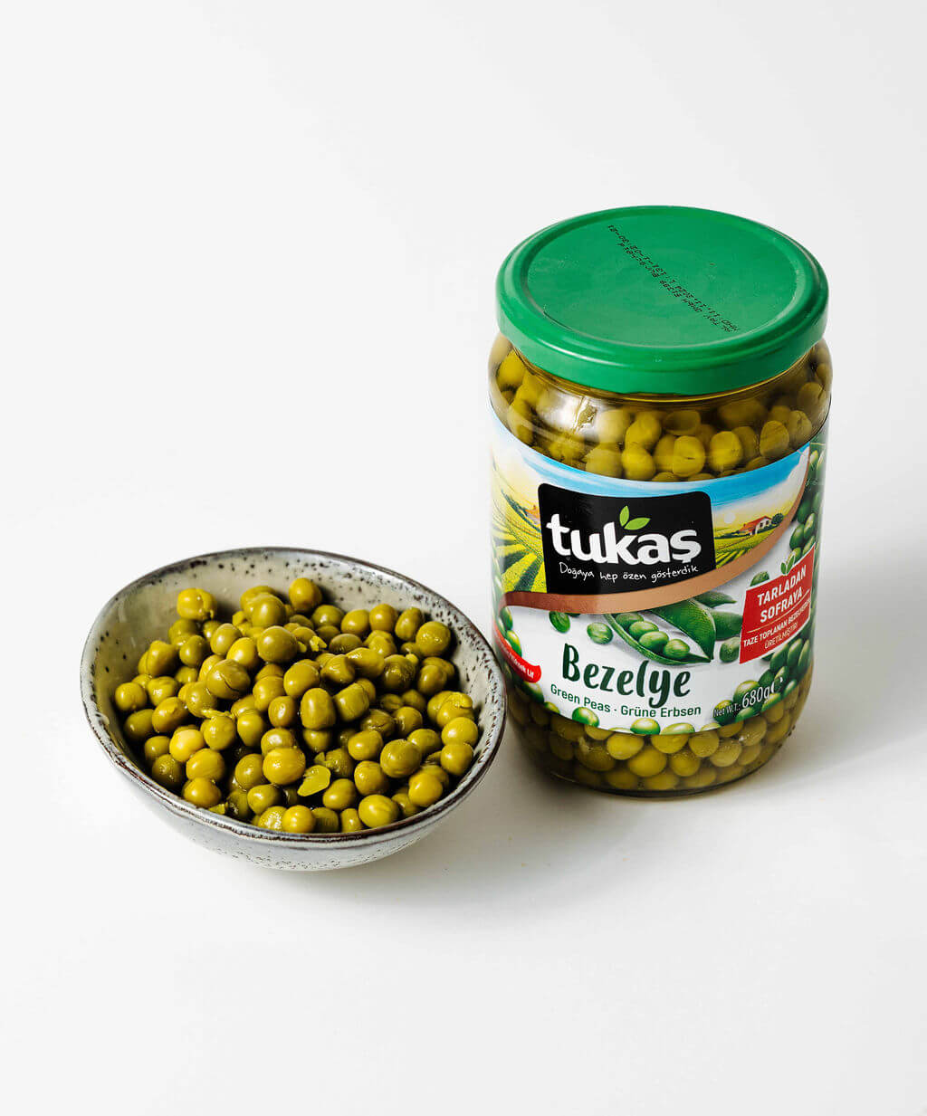 Tukas Boiled Green Peas 