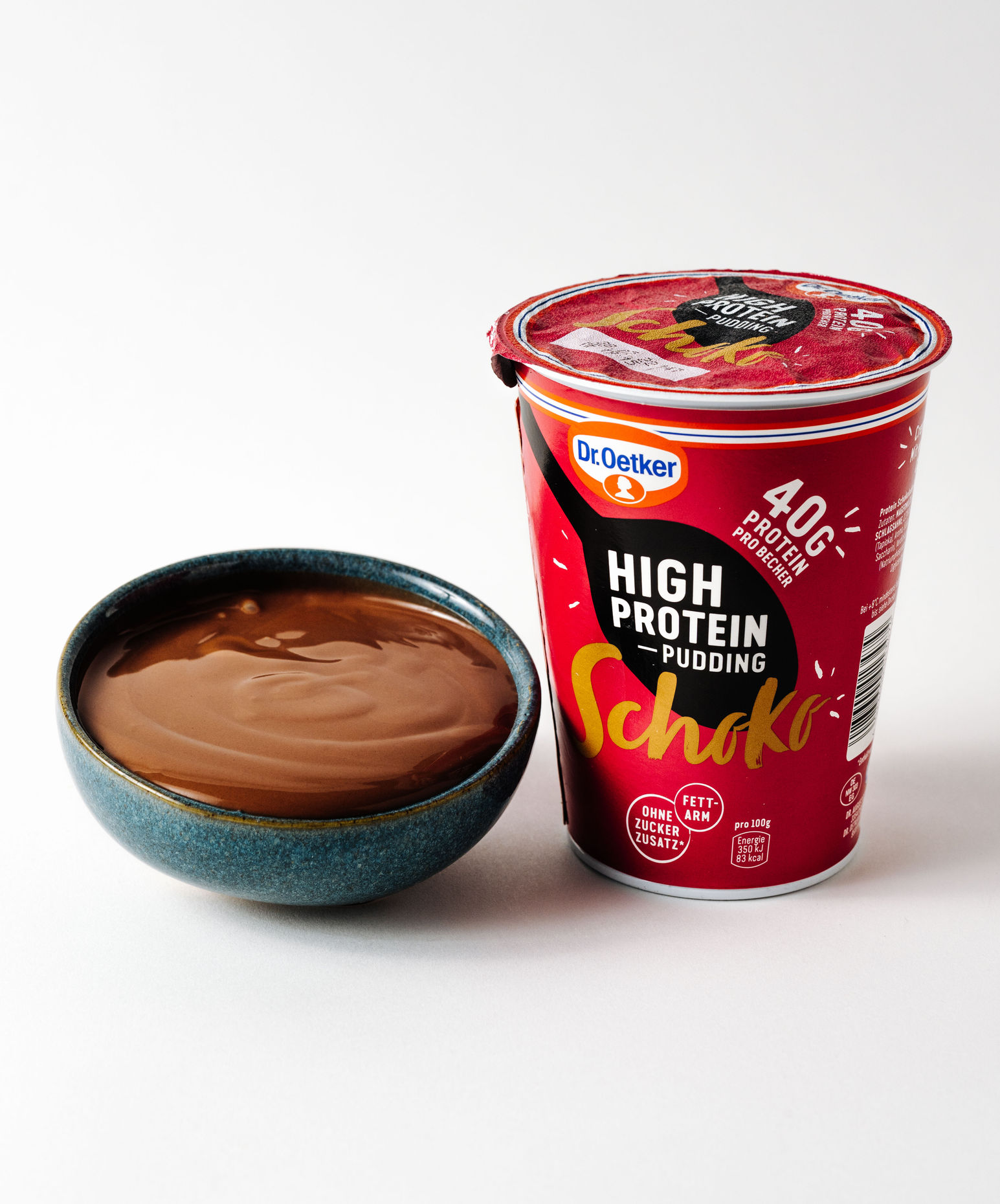 Dr. Oetker Chocolate Flavored High Protein Pudding