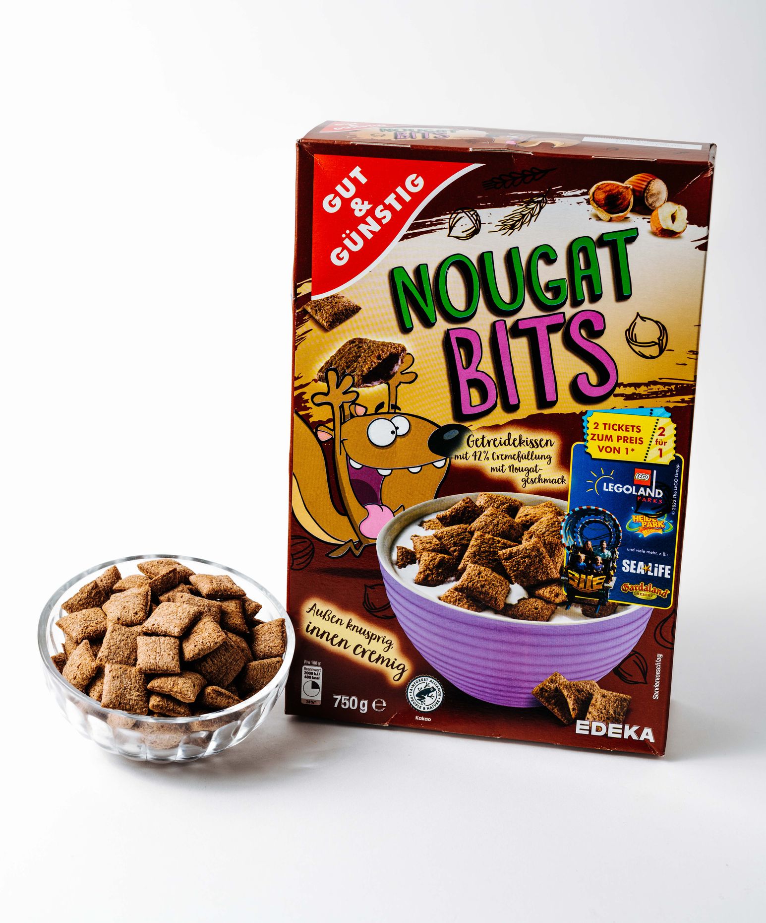 Gut & Günstig Cereal Nougat Bits