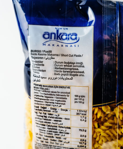 Ankara Fusilli Erişte