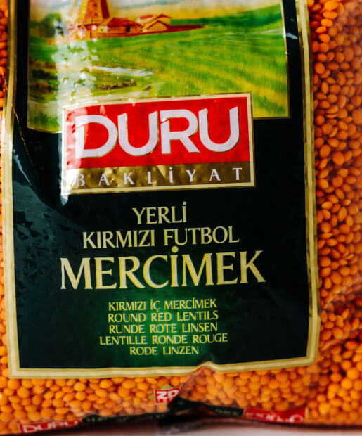 Duru Dried Red Lentils 