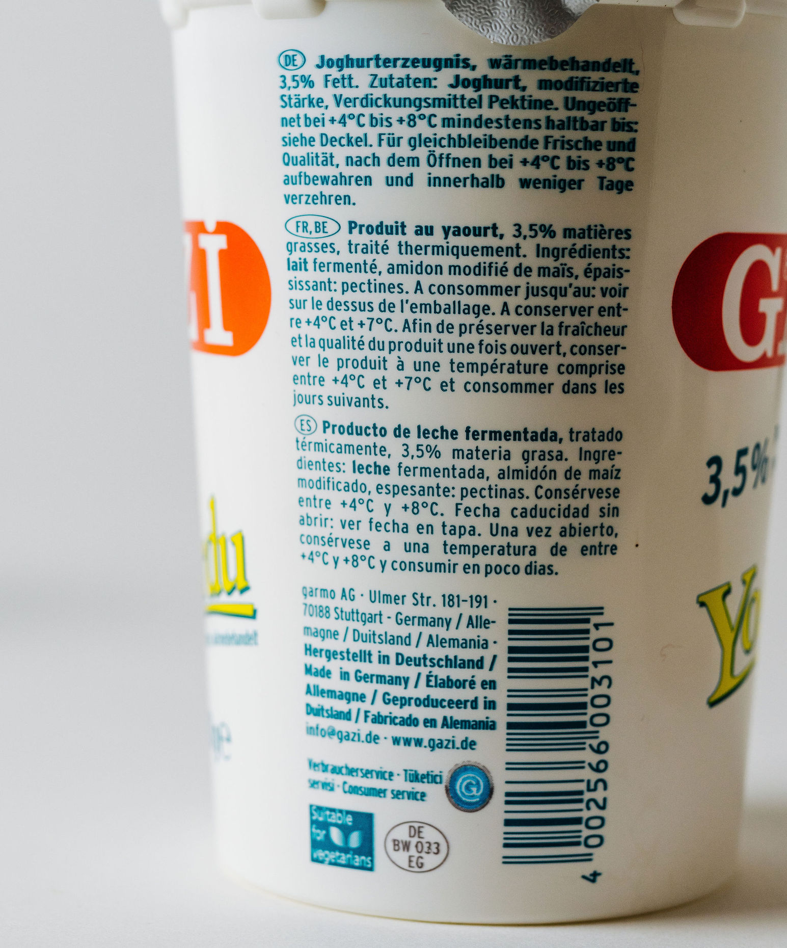 Gazi Yoghurt 3,5%