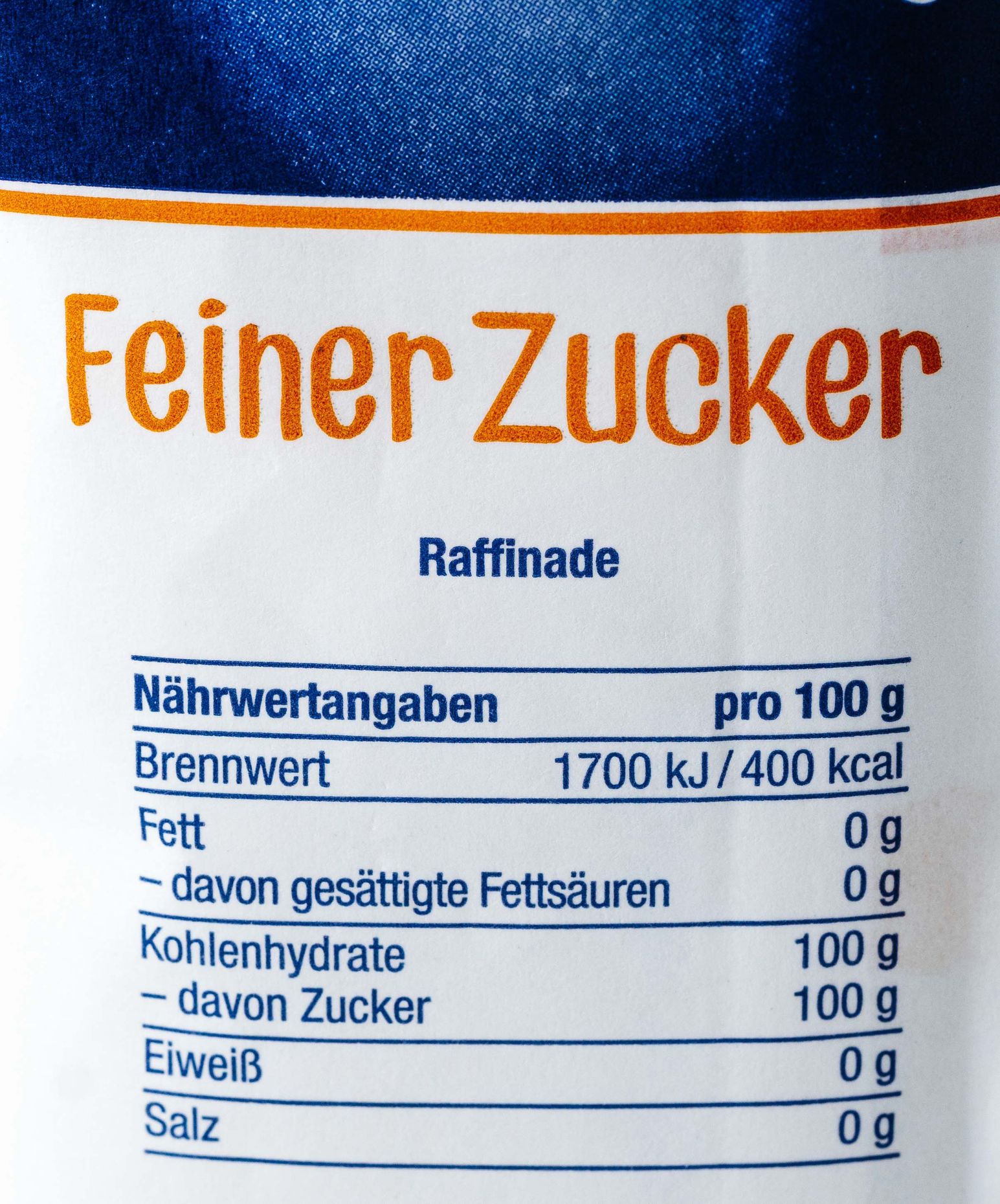 Nordzucker Raffinierter Zucker