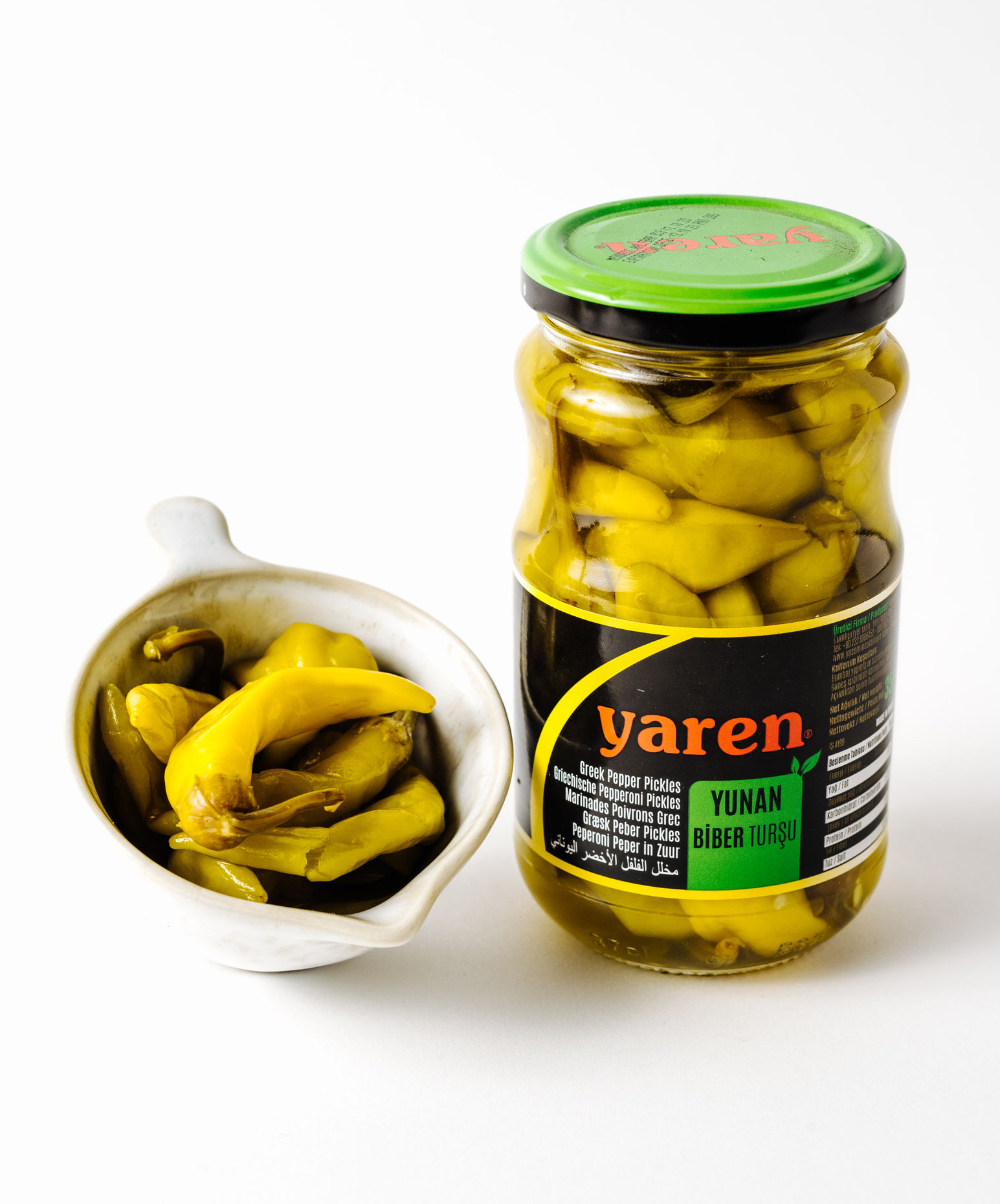 Yaren Pickled Greek Peppers