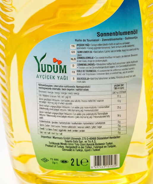 Yudum Sunflower Oil