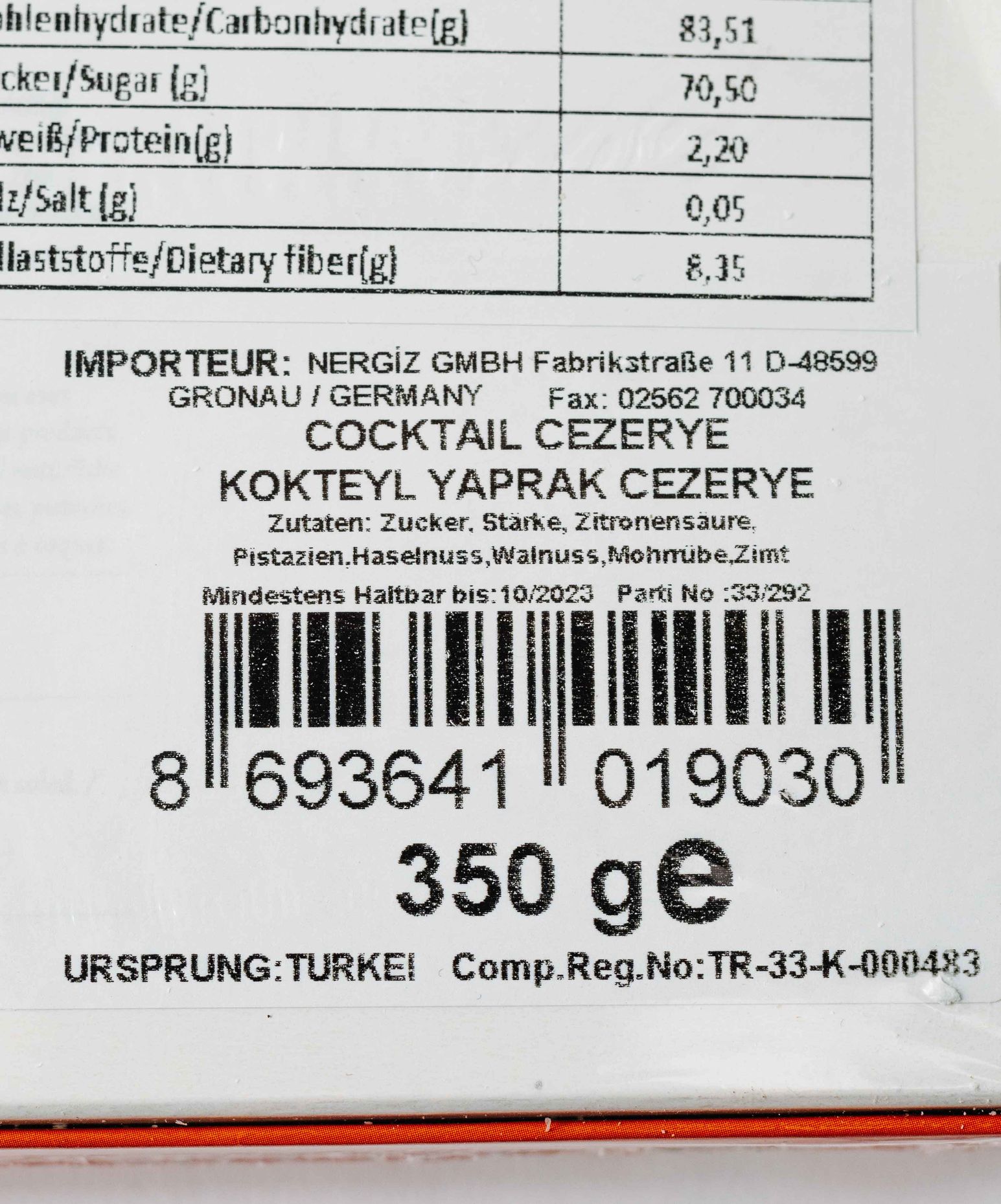 Avsarlar Cezerye Yaprak Kokteyl