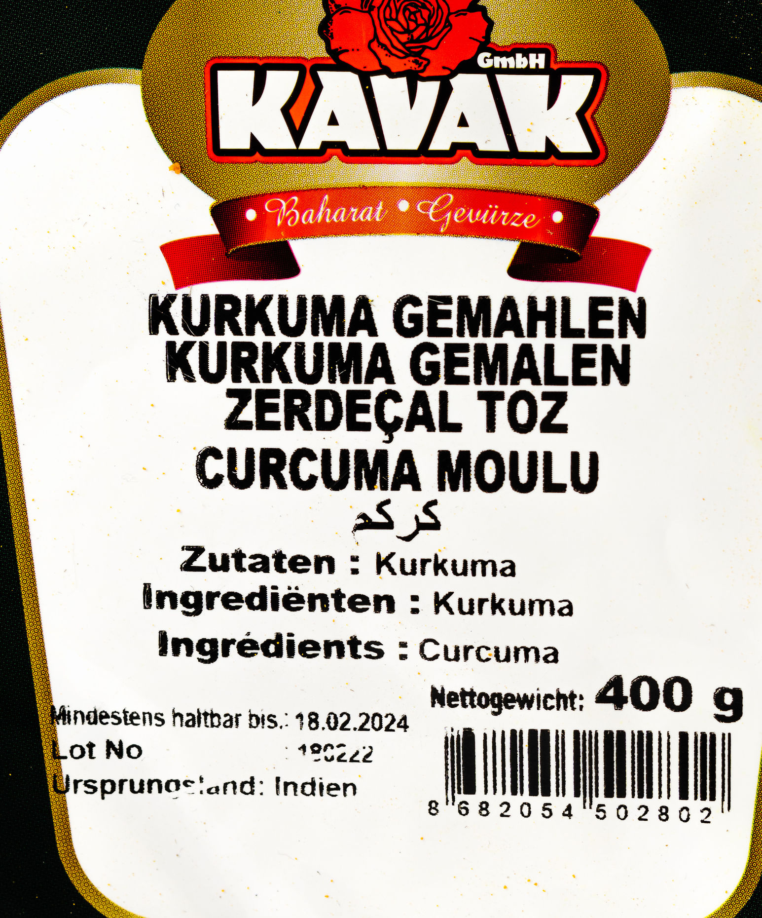 Kavak Kurkuma