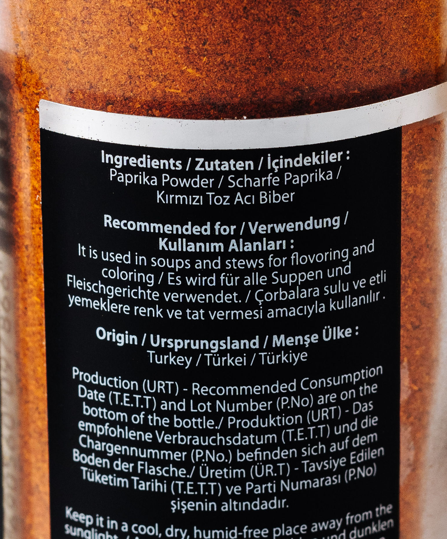 Bagdat Scharfes Paprika