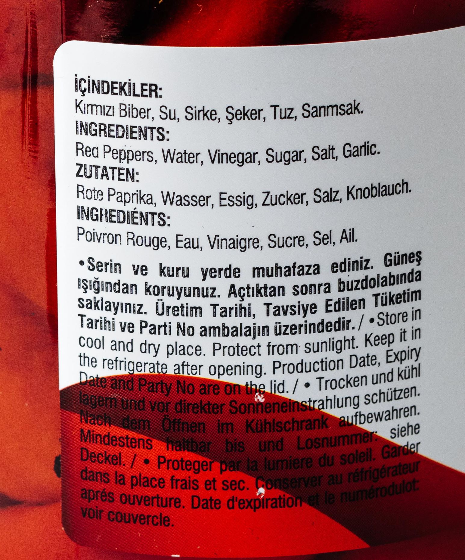 Sezgin Sayar Gegrillte rote Paprika