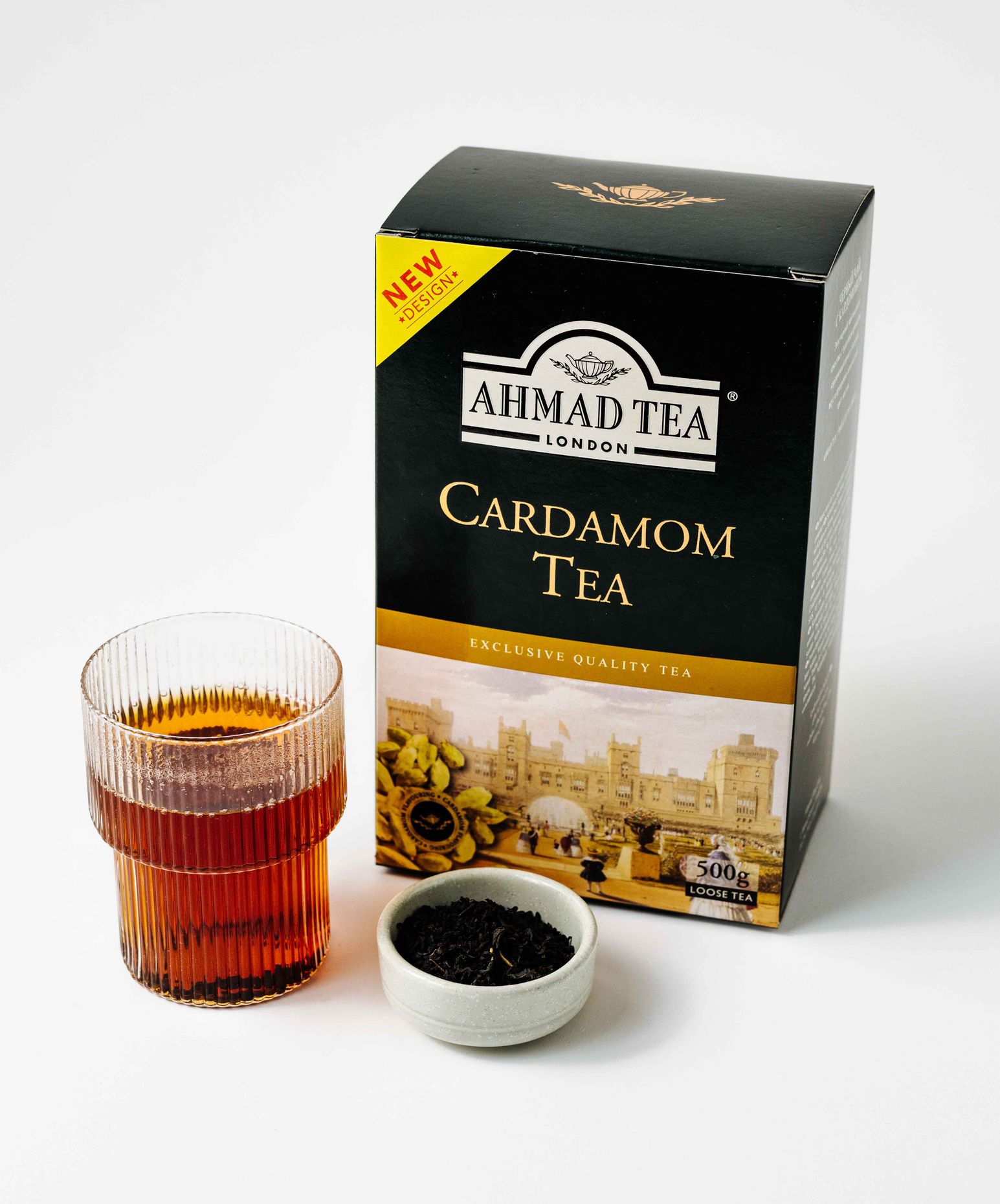 Ahmad Tea Black Tea, Cardamom Loose Leaf, 500g - Caffeinated and  Sugar-Free, 1 - Mariano's